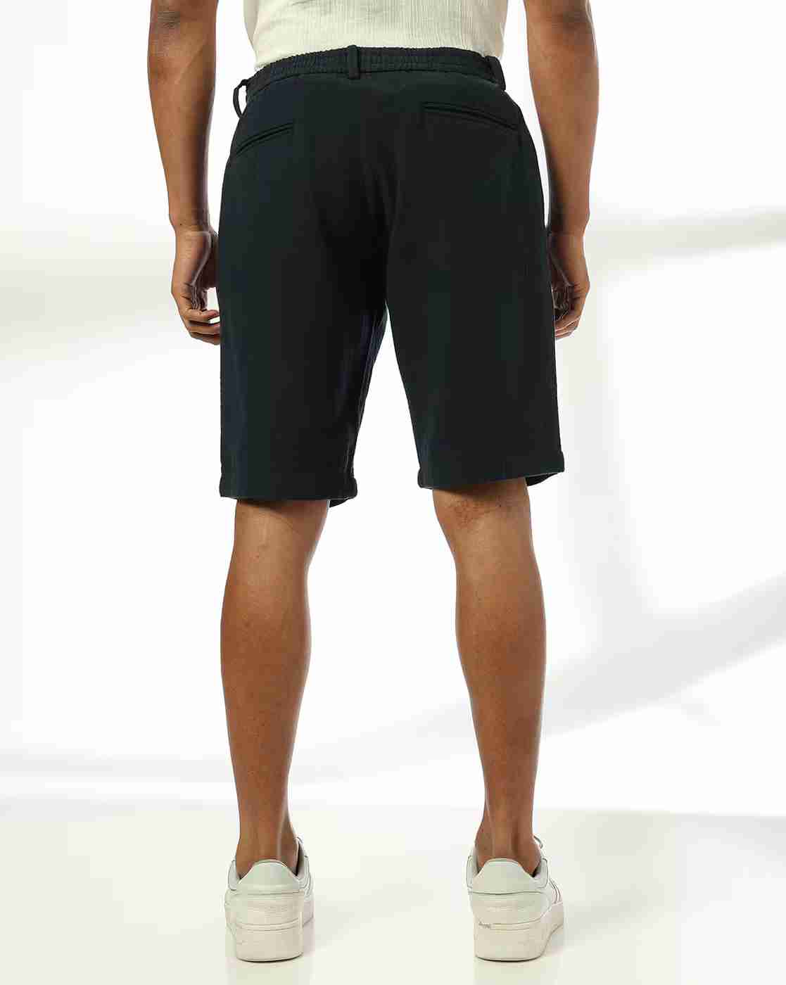 NETPLAY | Men Regular Fit Shorts with Insert Pockets|2