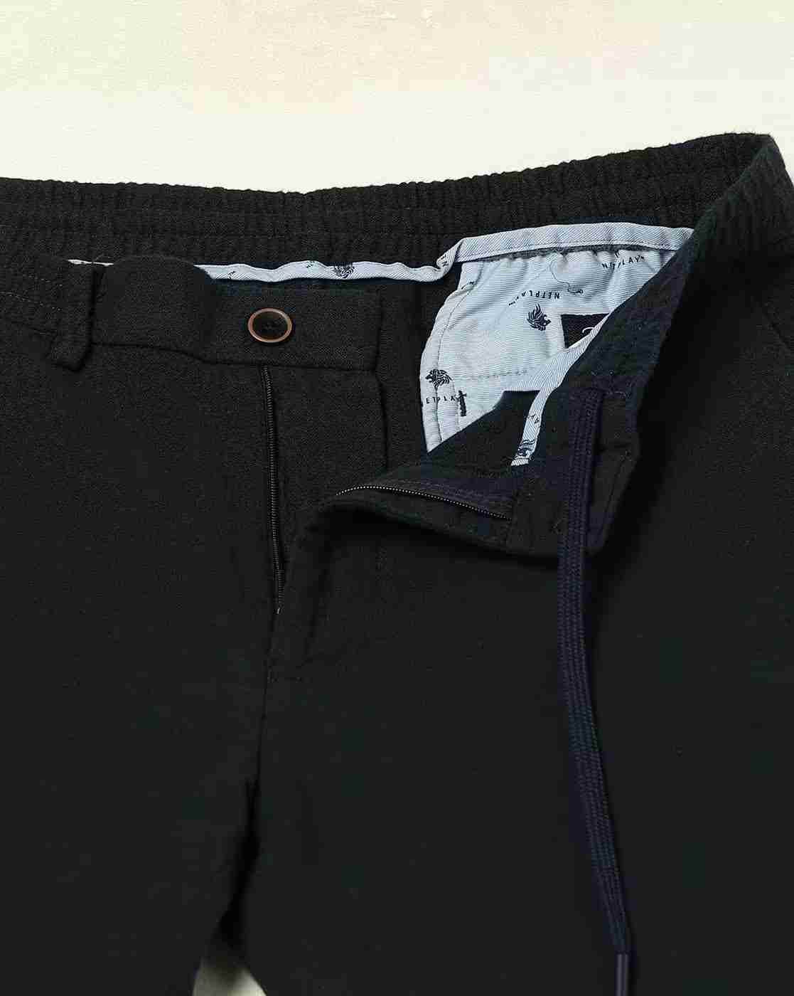 NETPLAY | Men Regular Fit Shorts with Insert Pockets|4