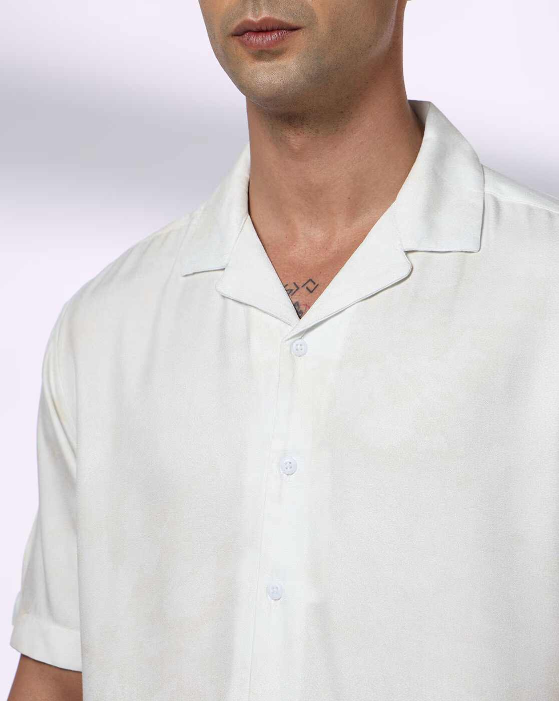 NETPLAY | Men Graphic Print Regular Fit Shirt with Resort Collar|4