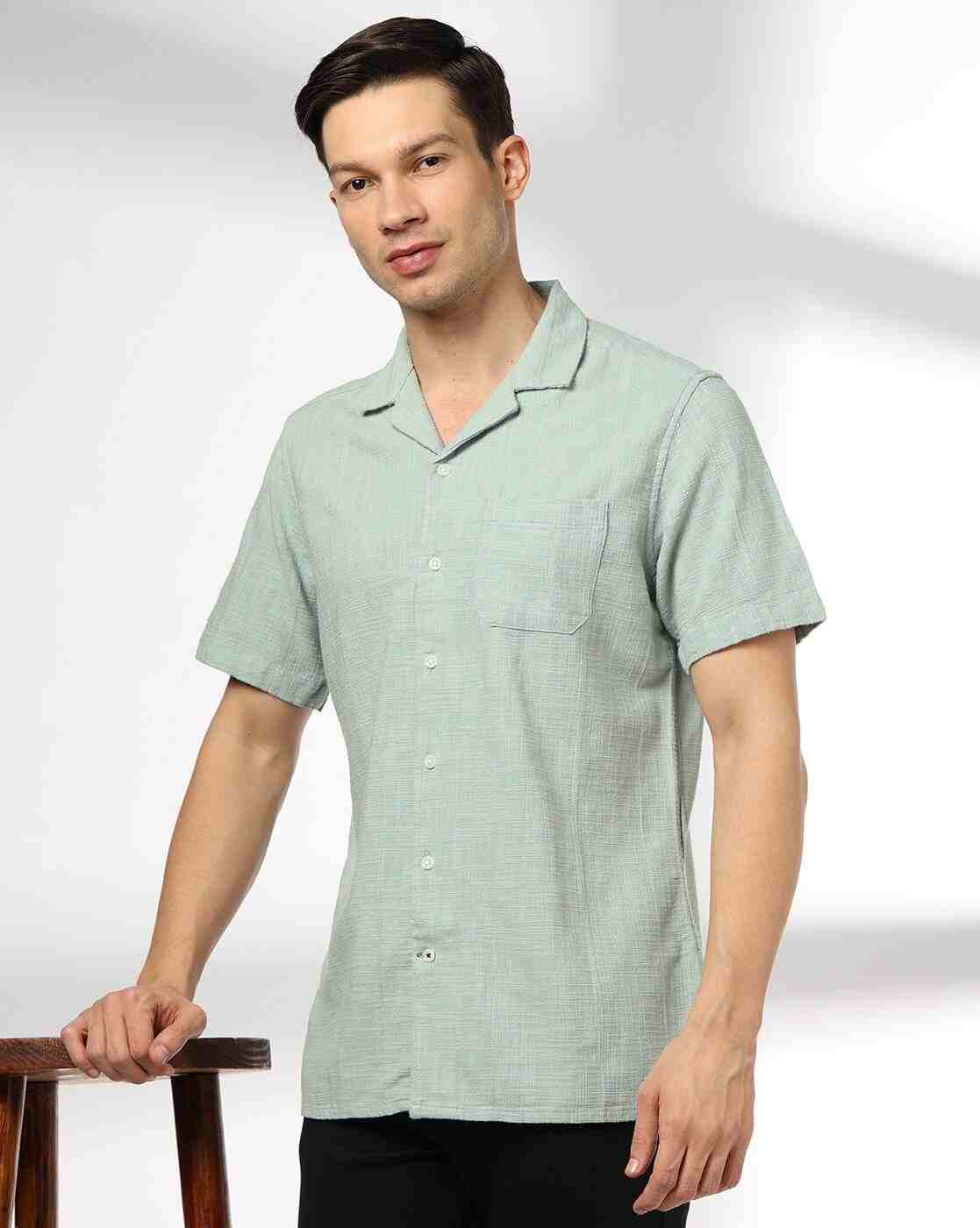 NETPLAY | Men Smart Fit Resort Shirt|0