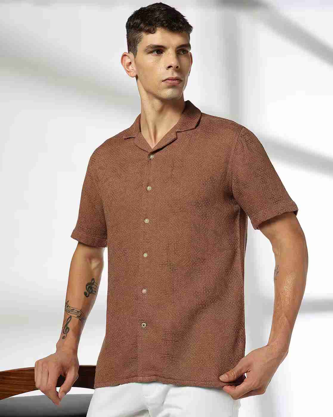 NETPLAY | Men Regular Fit Shirt|0