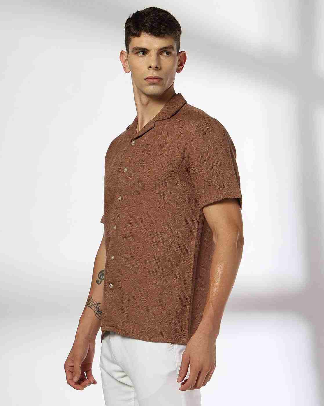 NETPLAY | Men Regular Fit Shirt|1