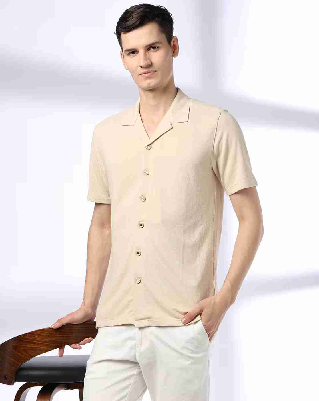 Men Slim Fit Shirt