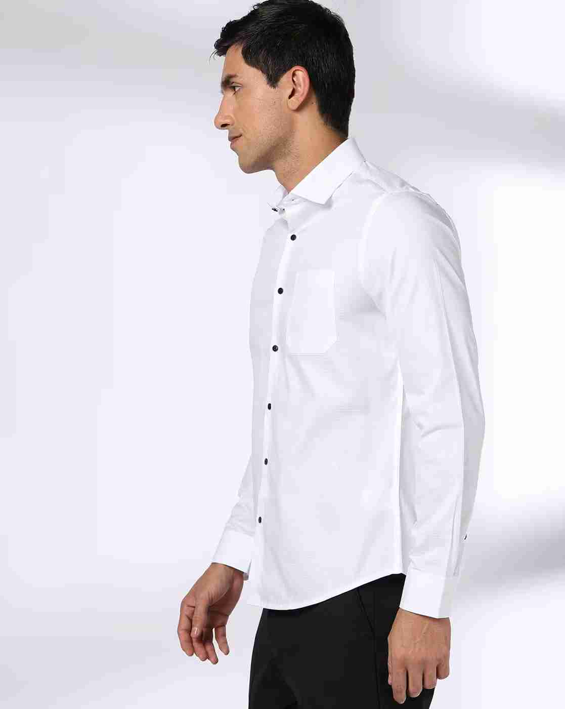NETPLAY | Men Slim Fit Cotton Shirt|1