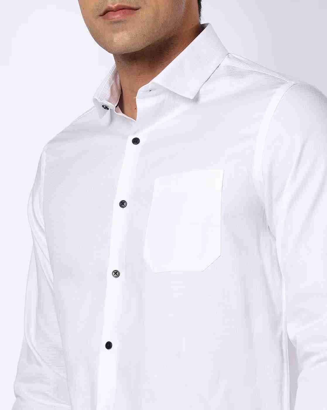 NETPLAY | Men Slim Fit Cotton Shirt|4