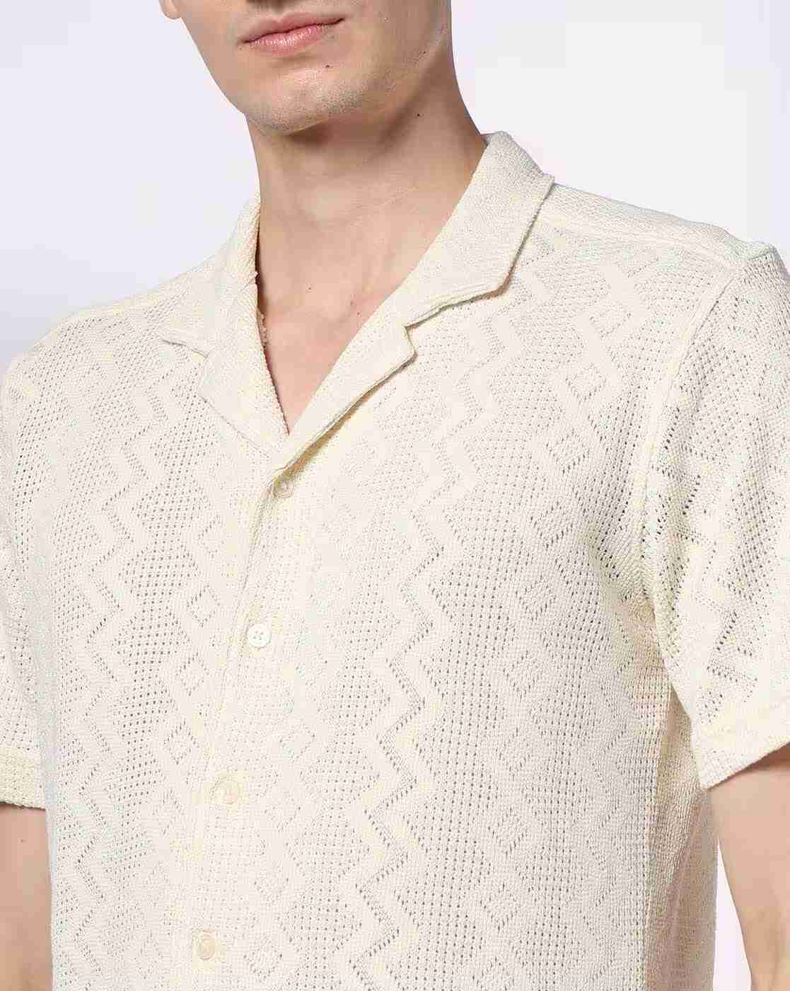 NETPLAY | Men Geometric Pattern Regular Fit Shirt|4