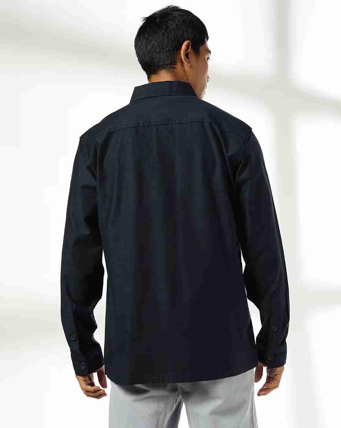 NETPLAY | Men Regular Fit Shacket|3