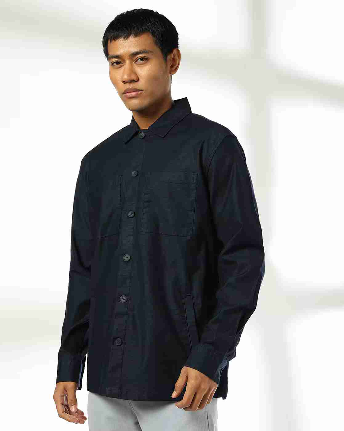 NETPLAY | Men Regular Fit Shacket|4