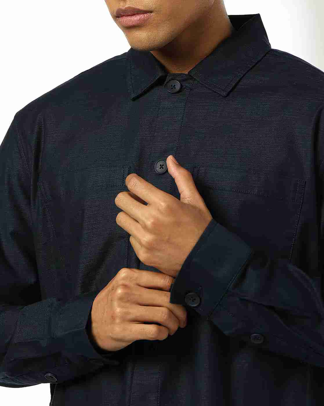NETPLAY | Men Regular Fit Shacket|5