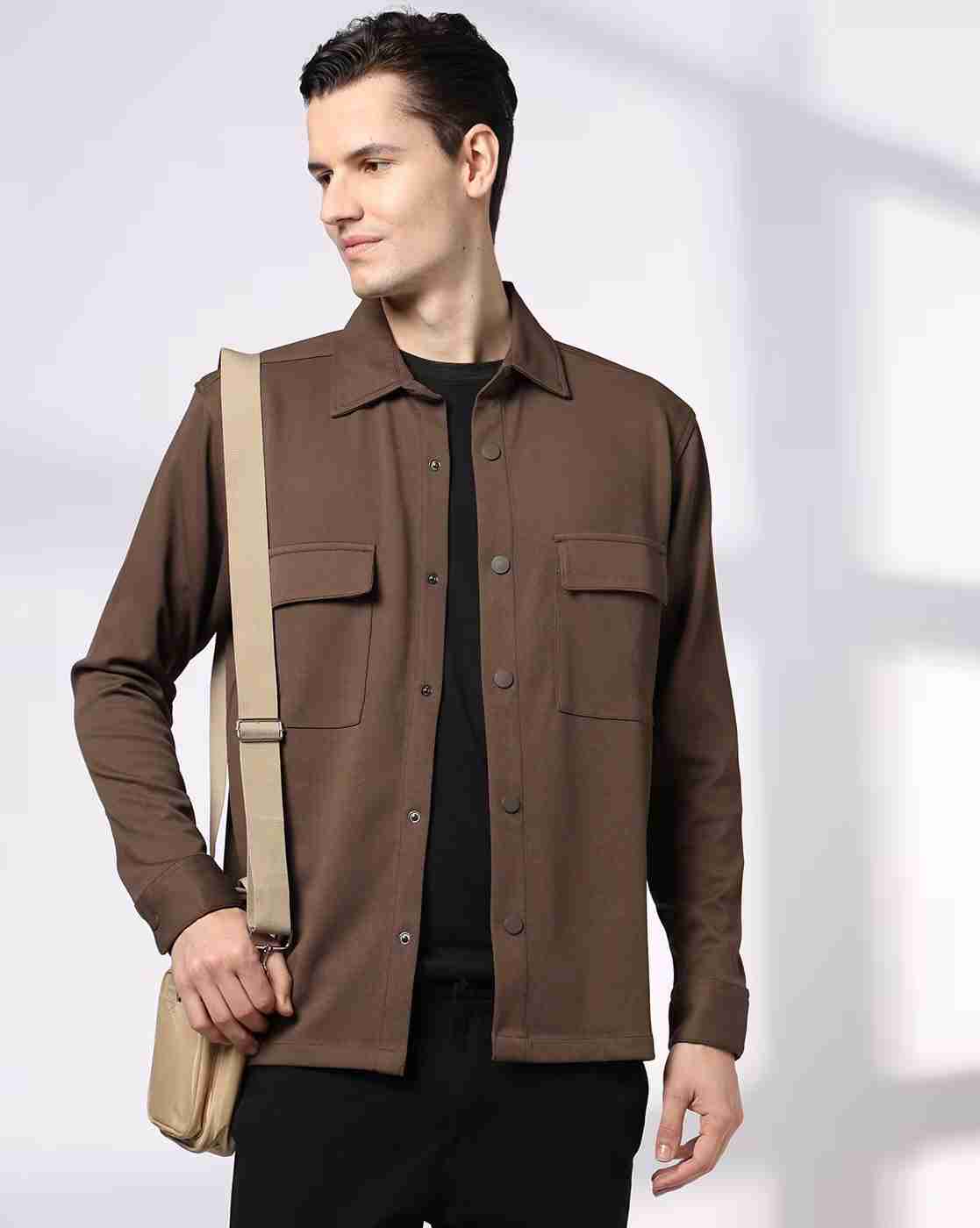 NETPLAY | Men Regular Fit Shacket|0