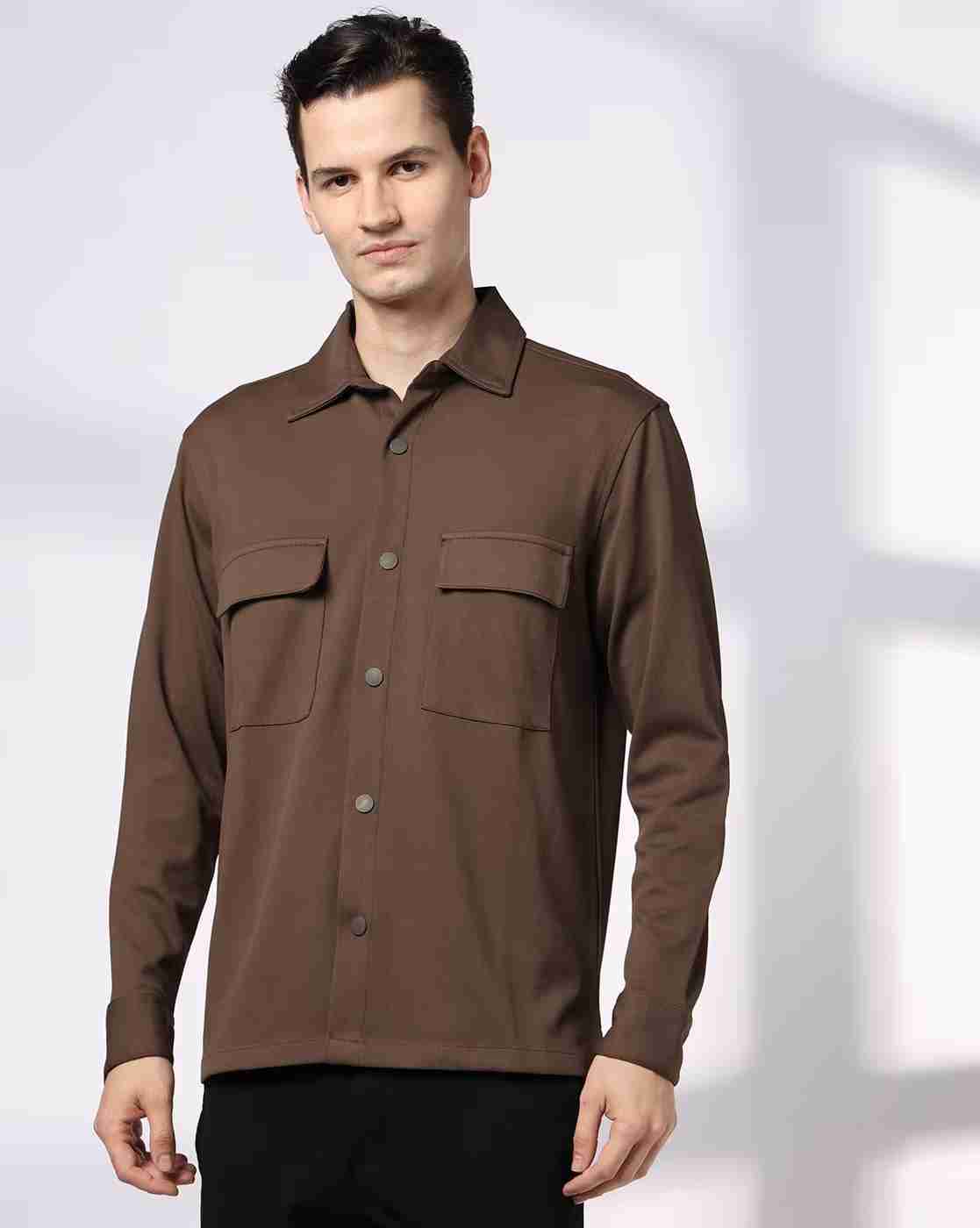 NETPLAY | Men Regular Fit Shacket|1