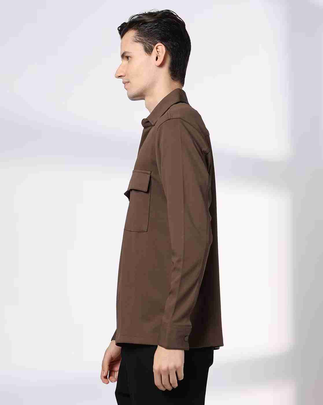 NETPLAY | Men Regular Fit Shacket|2