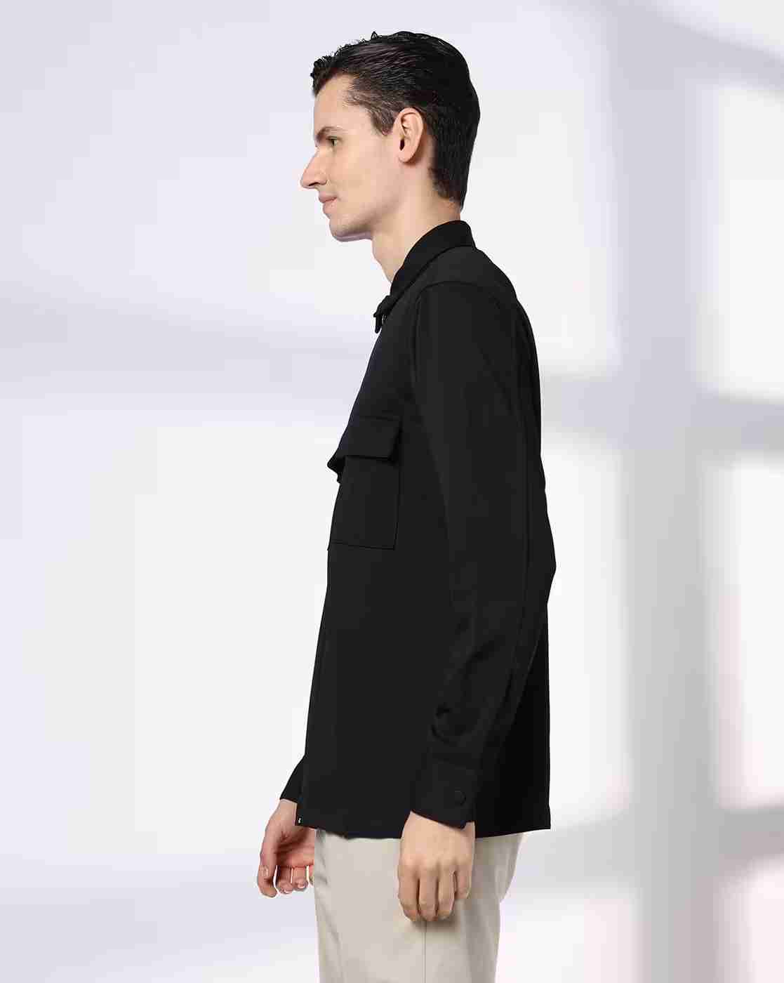 NETPLAY | Men Regular Fit Shacket|2