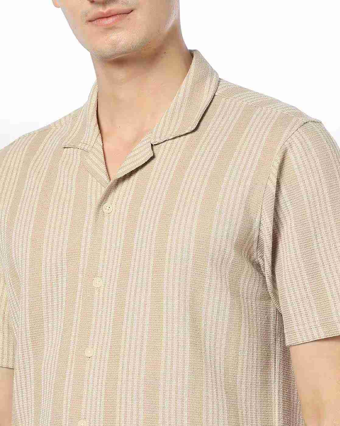NETPLAY | Men Striped Regular Fit Shirt|4