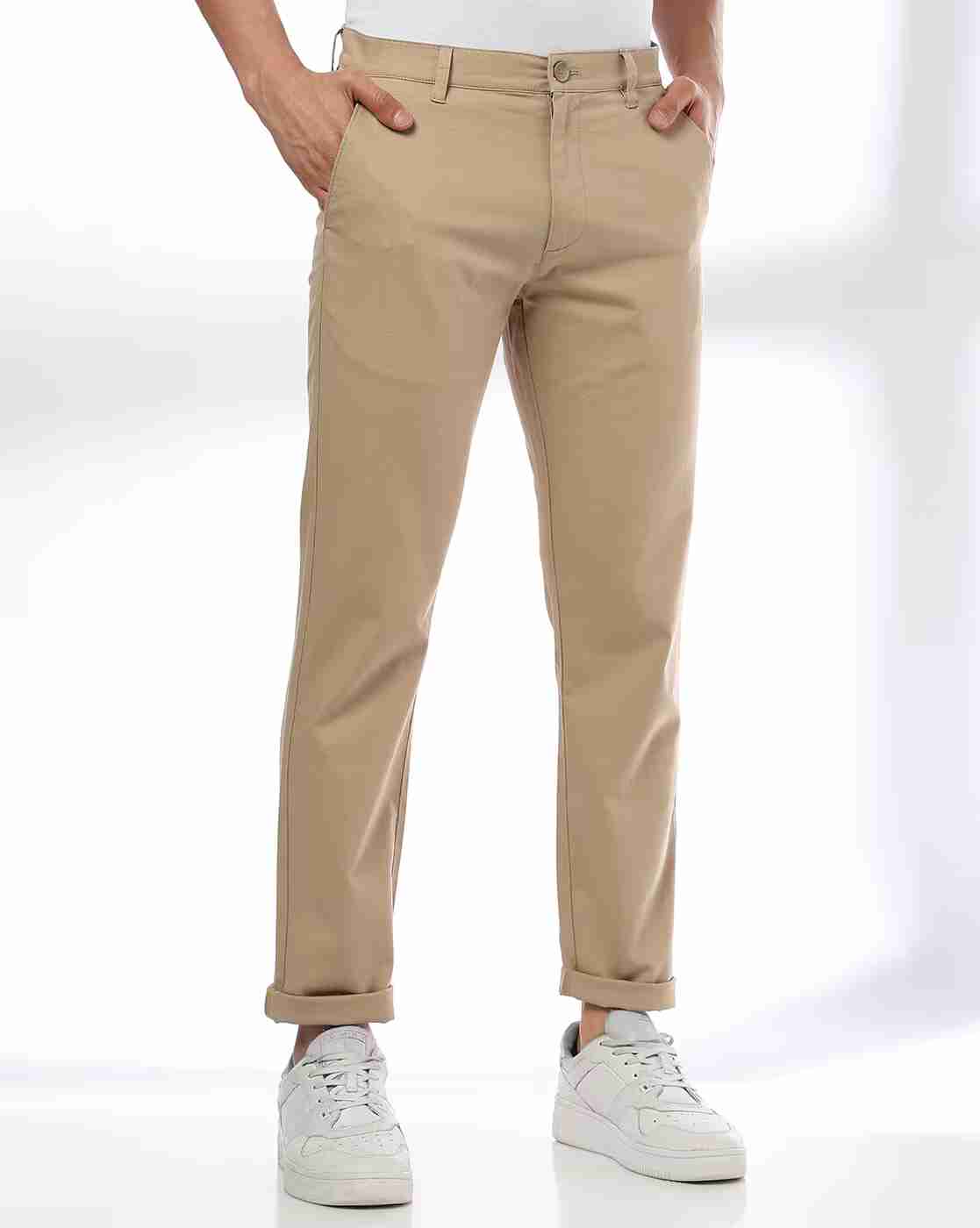 NETPLAY | Men Tapered Fit Chinos|0