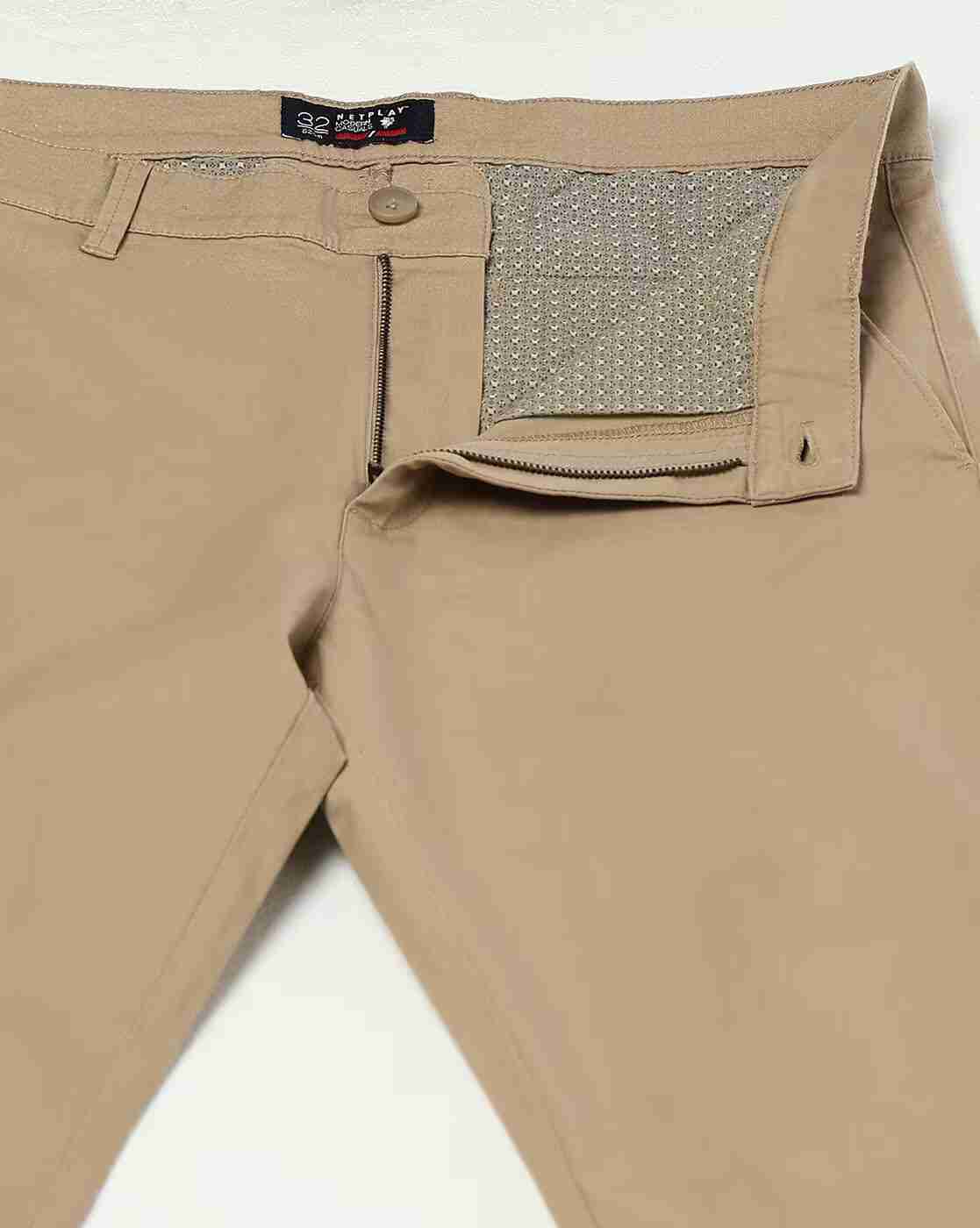 NETPLAY | Men Tapered Fit Chinos|4