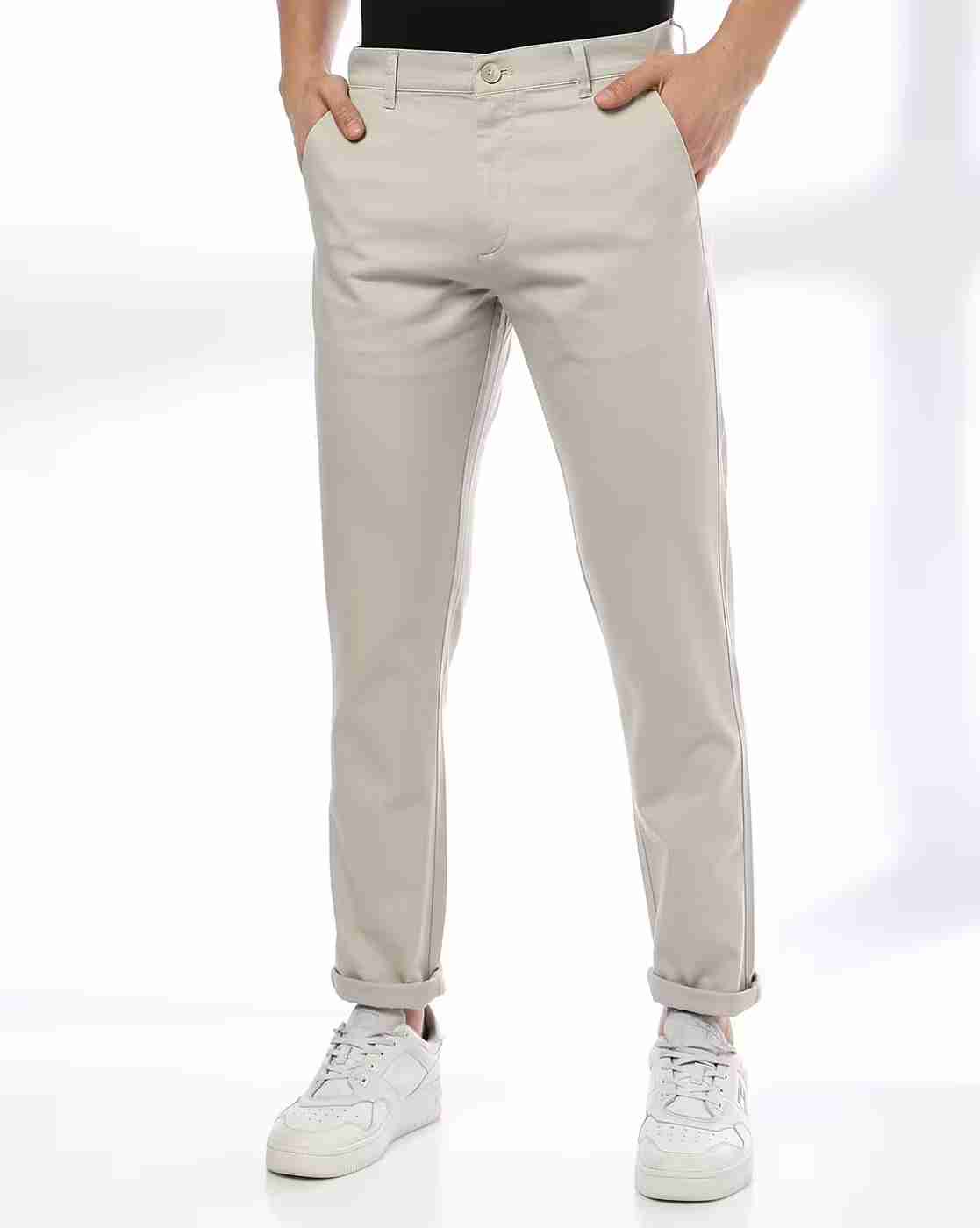 NETPLAY | Men Tapered Fit Chinos|0