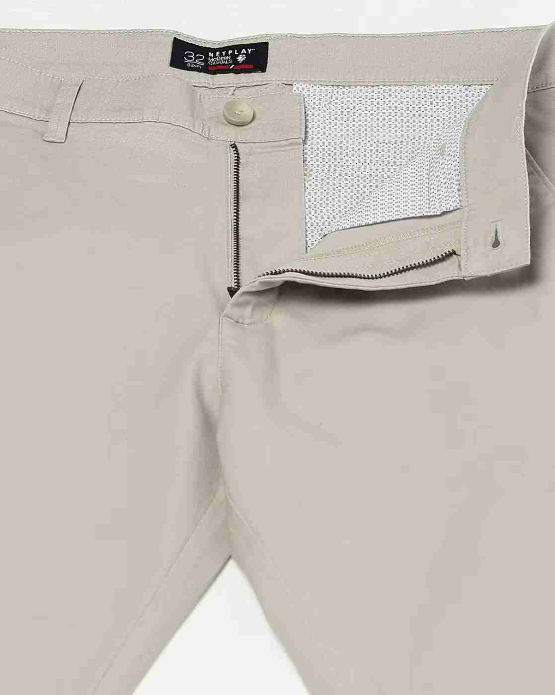 NETPLAY | Men Tapered Fit Chinos|4