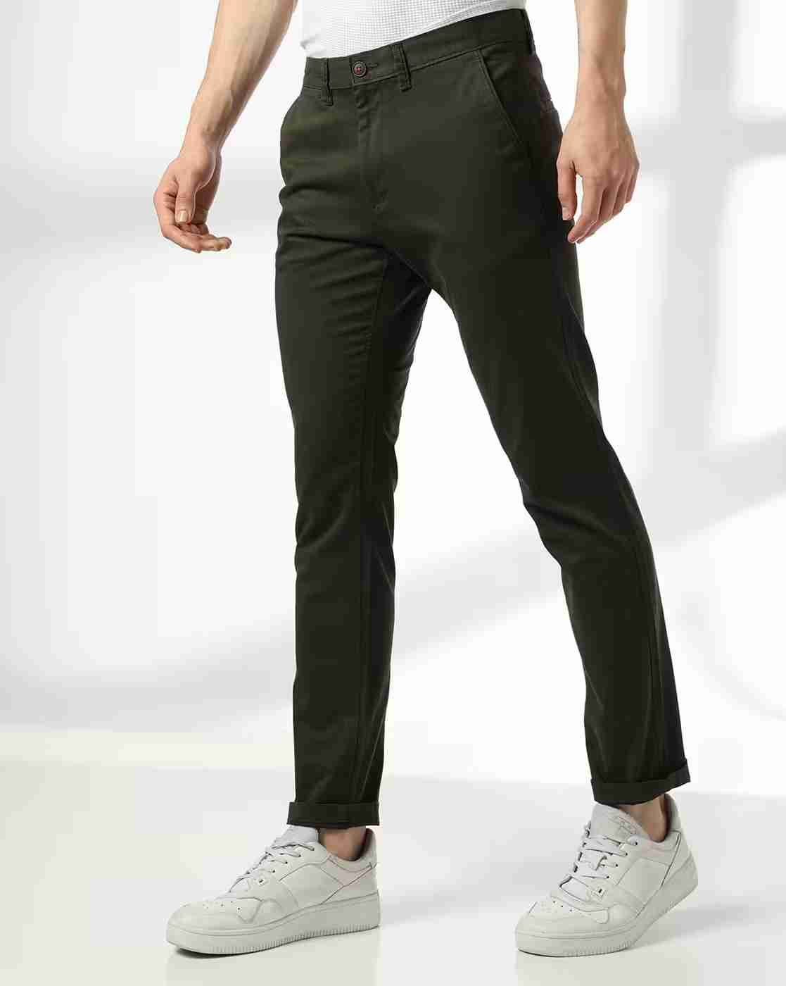NETPLAY | Men Tapered Fit Flat-Front Chinos|0