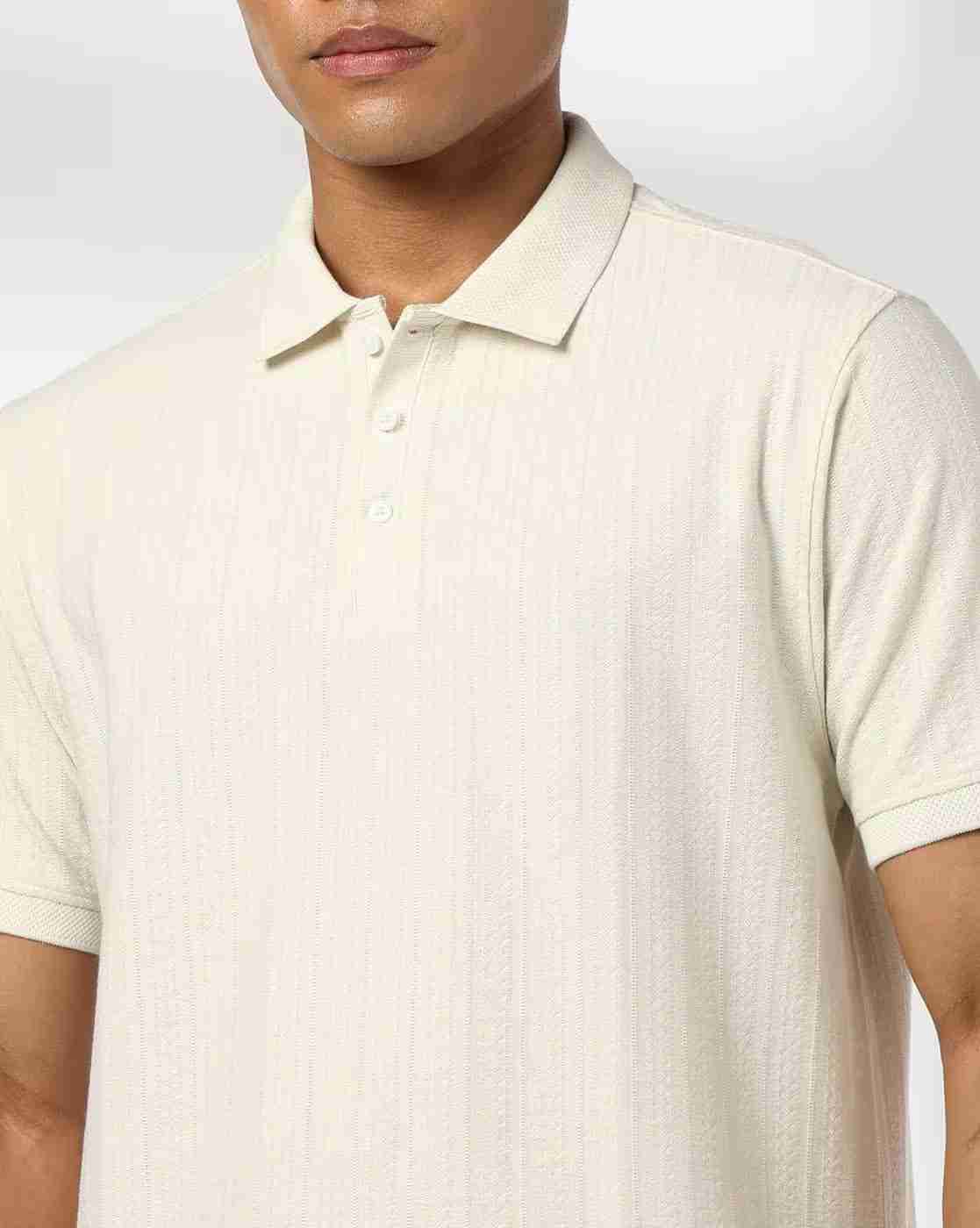 NETPLAY | Men Patterned Slim Fit Polo T-Shirt|4