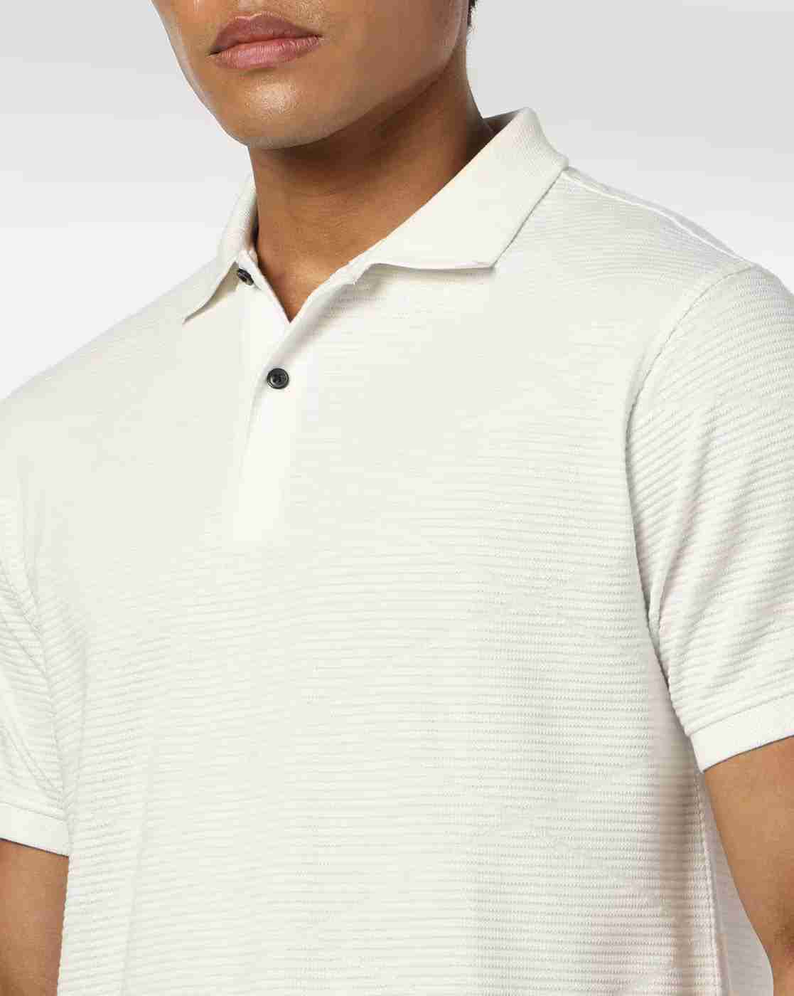 NETPLAY | Men Patterned Slim Fit Polo T-Shirt|4