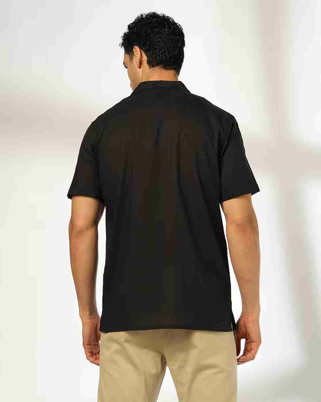 NETPLAY | Men Embroidered Regular Fit Shirt|2