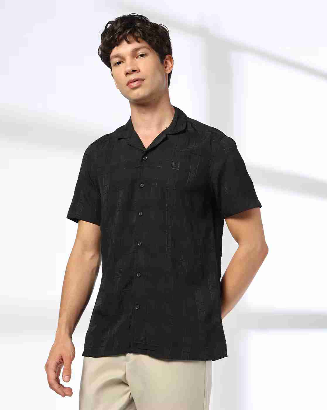 NETPLAY | Men Checked Regular Fit Shirt|1