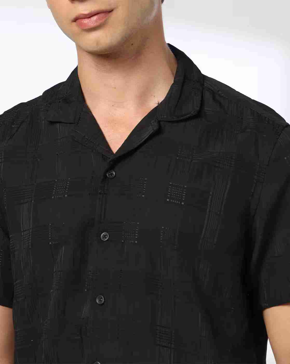 NETPLAY | Men Checked Regular Fit Shirt|4