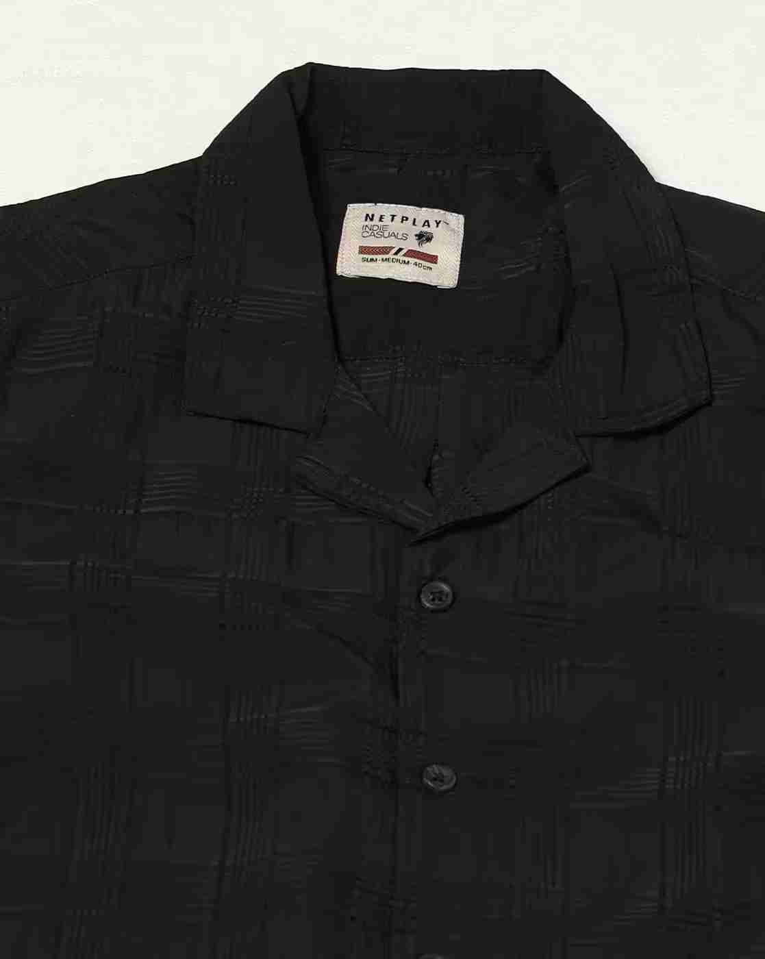 NETPLAY | Men Checked Regular Fit Shirt|5