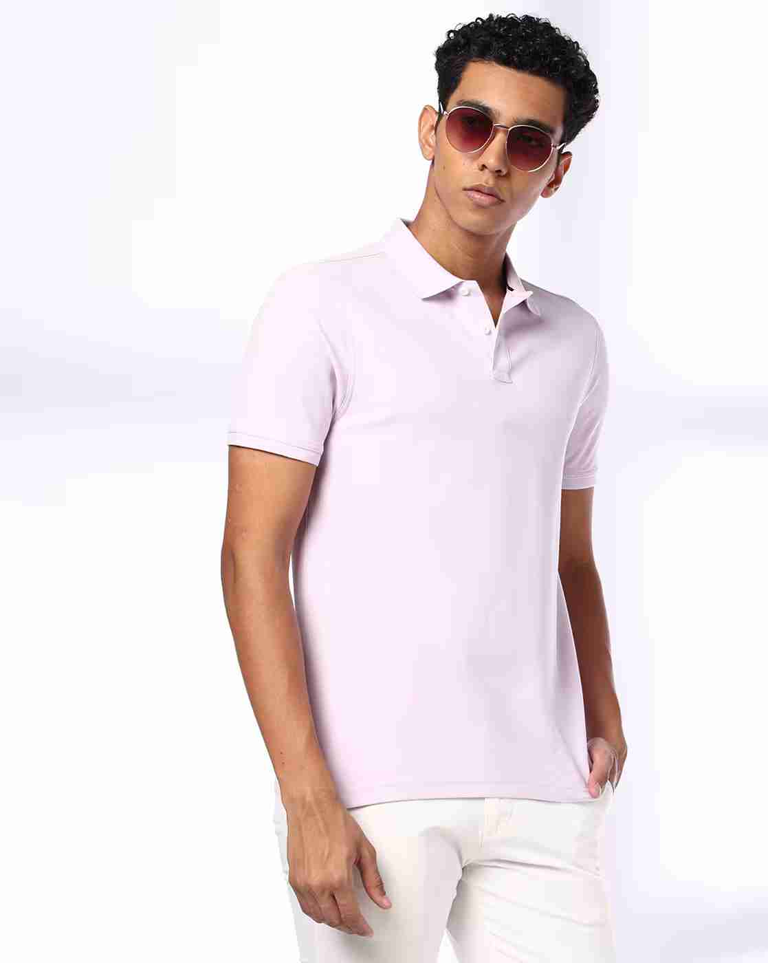 Men Slim Fit Polo T-Shirt
