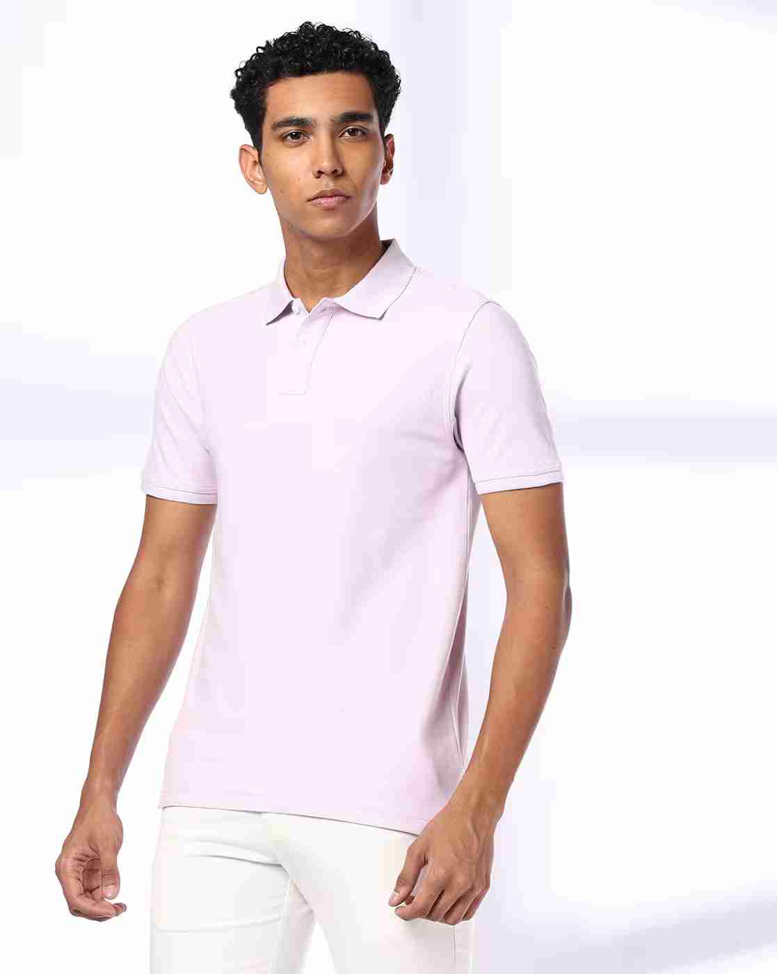 NETPLAY | Men Slim Fit Polo T-Shirt|1