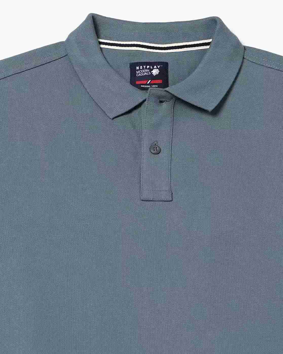 NETPLAY | Men Slim Fit Polo T-Shirt|5