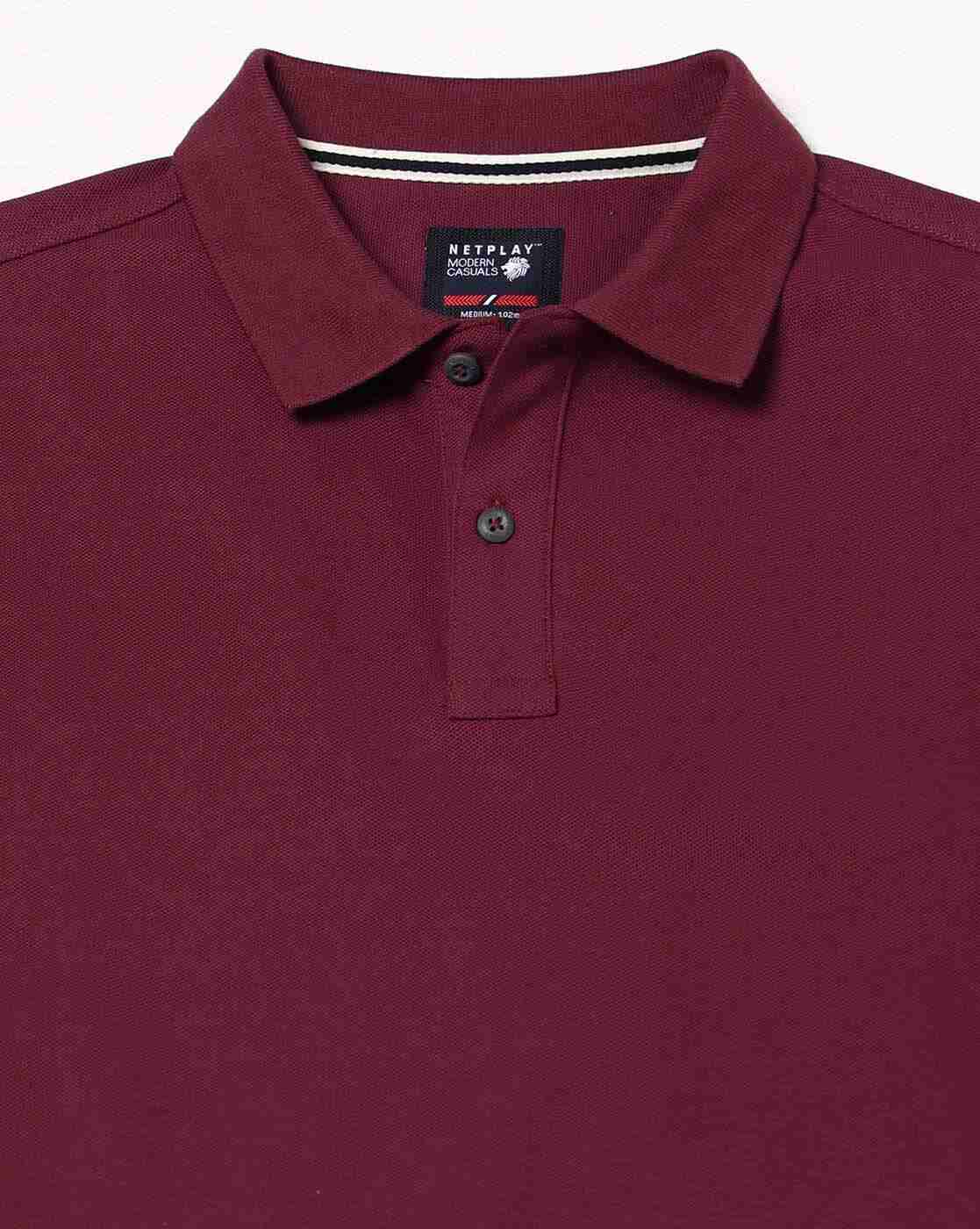 NETPLAY | Men Slim Fit Polo T-Shirt|5