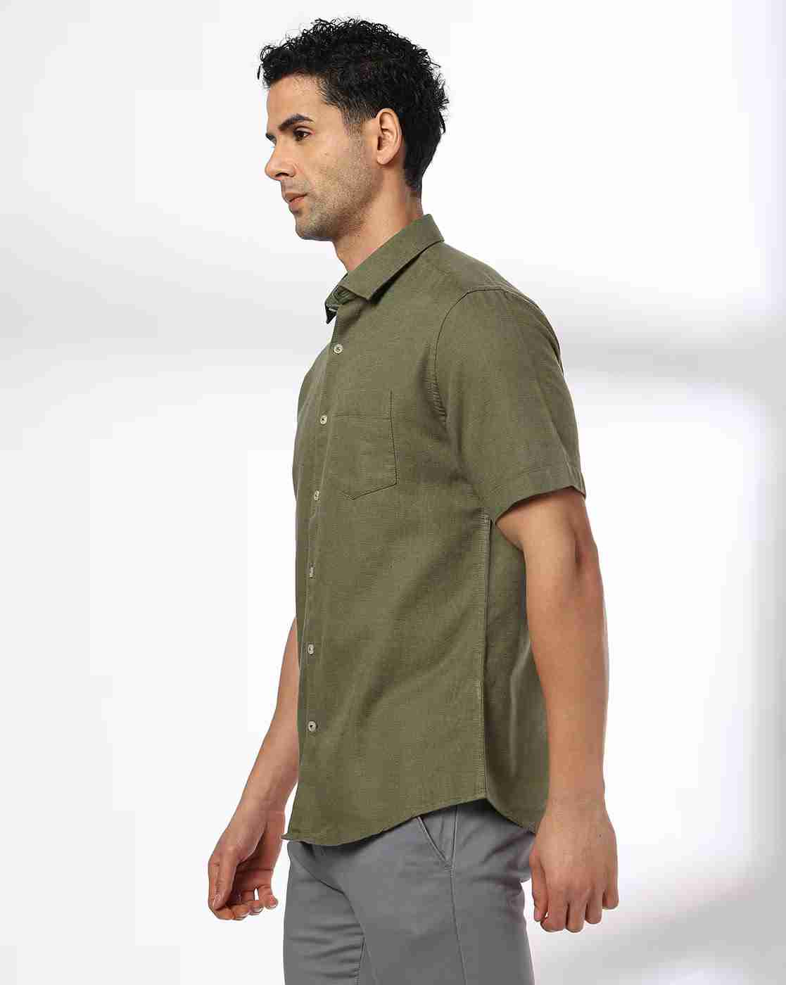 NETPLAY | Men Slim Fit Shirt|1
