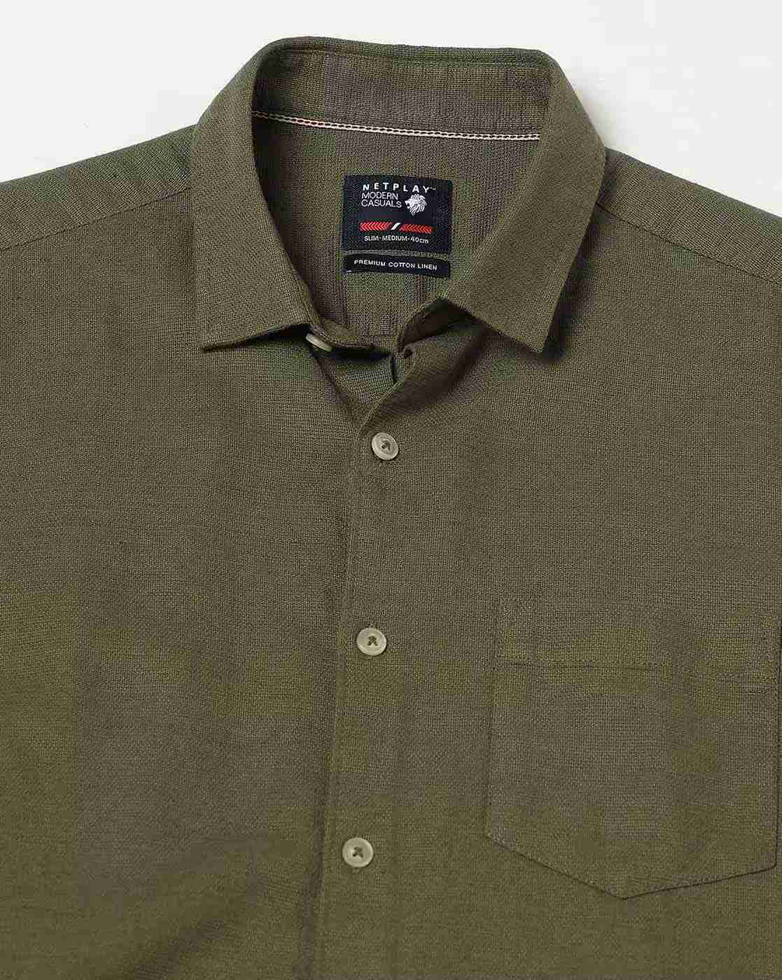 NETPLAY | Men Slim Fit Shirt|4