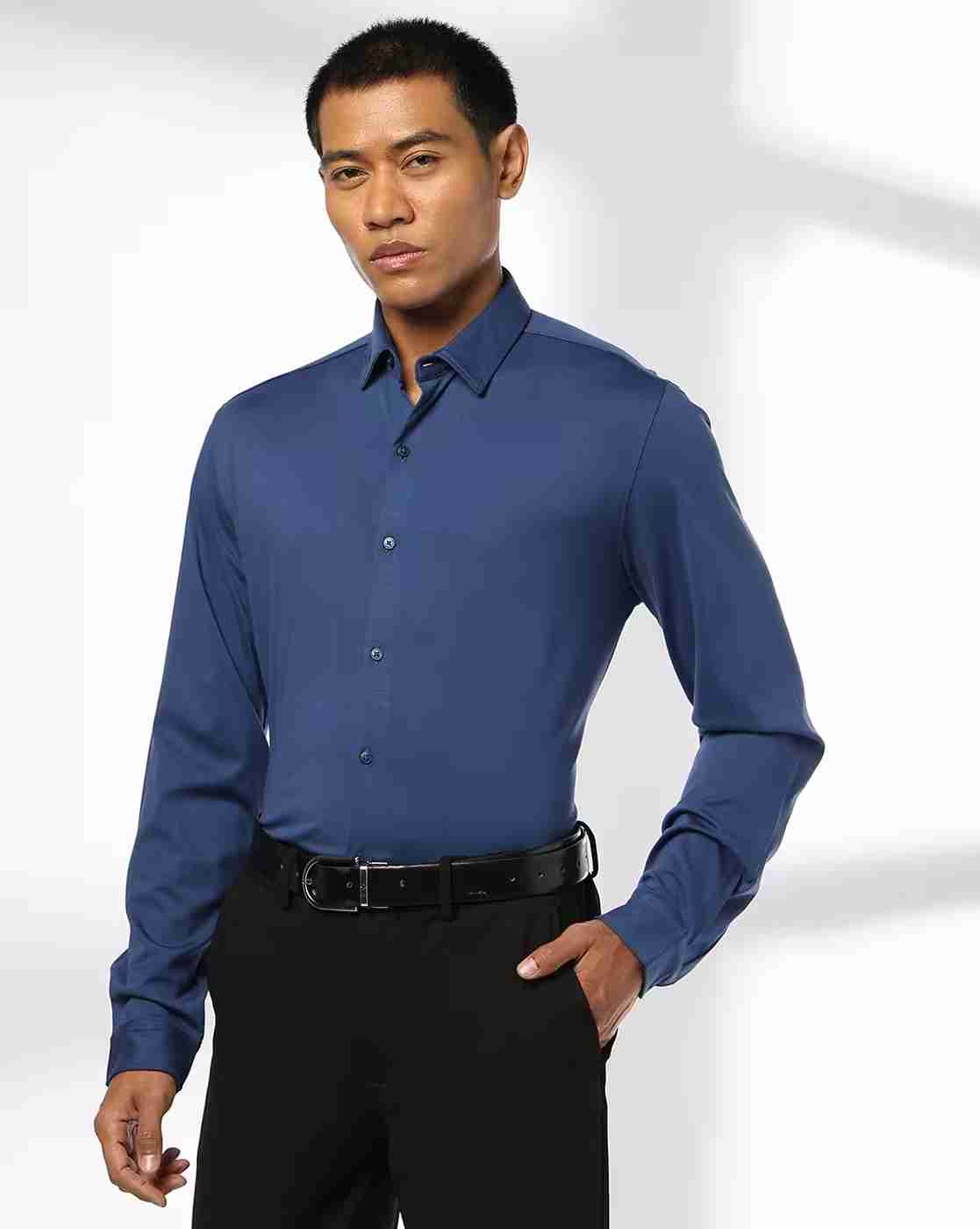 NETPLAY | Men Slim Fit Shirt|0
