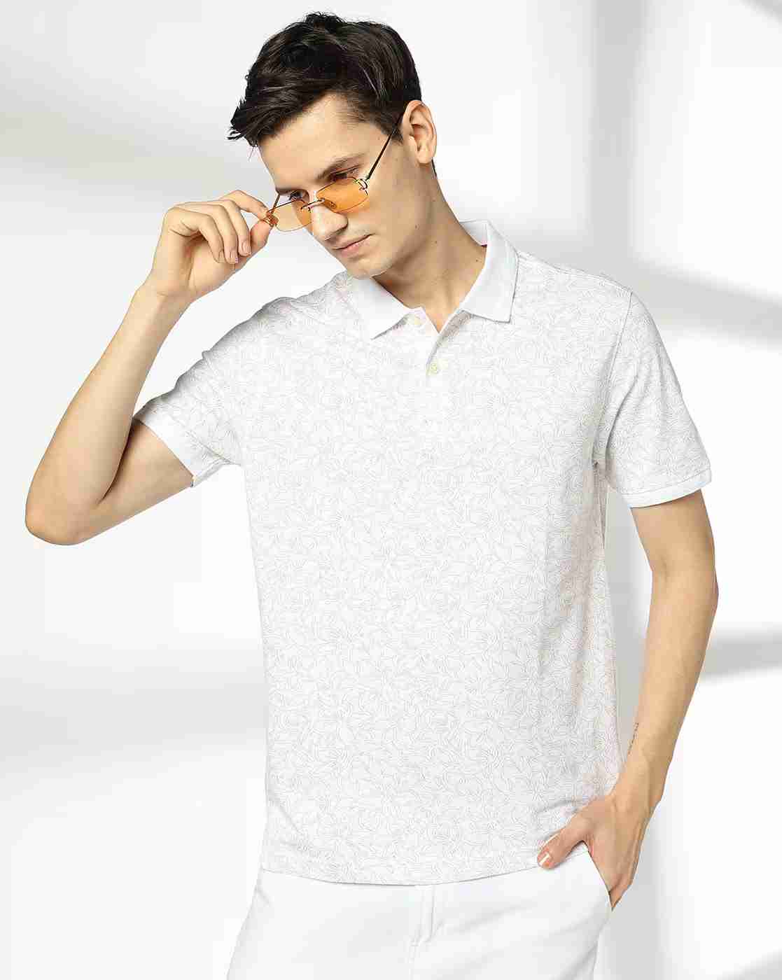 NETPLAY | Men Ultimate All-Over Print Slim Fit Polo T-Shirt|0