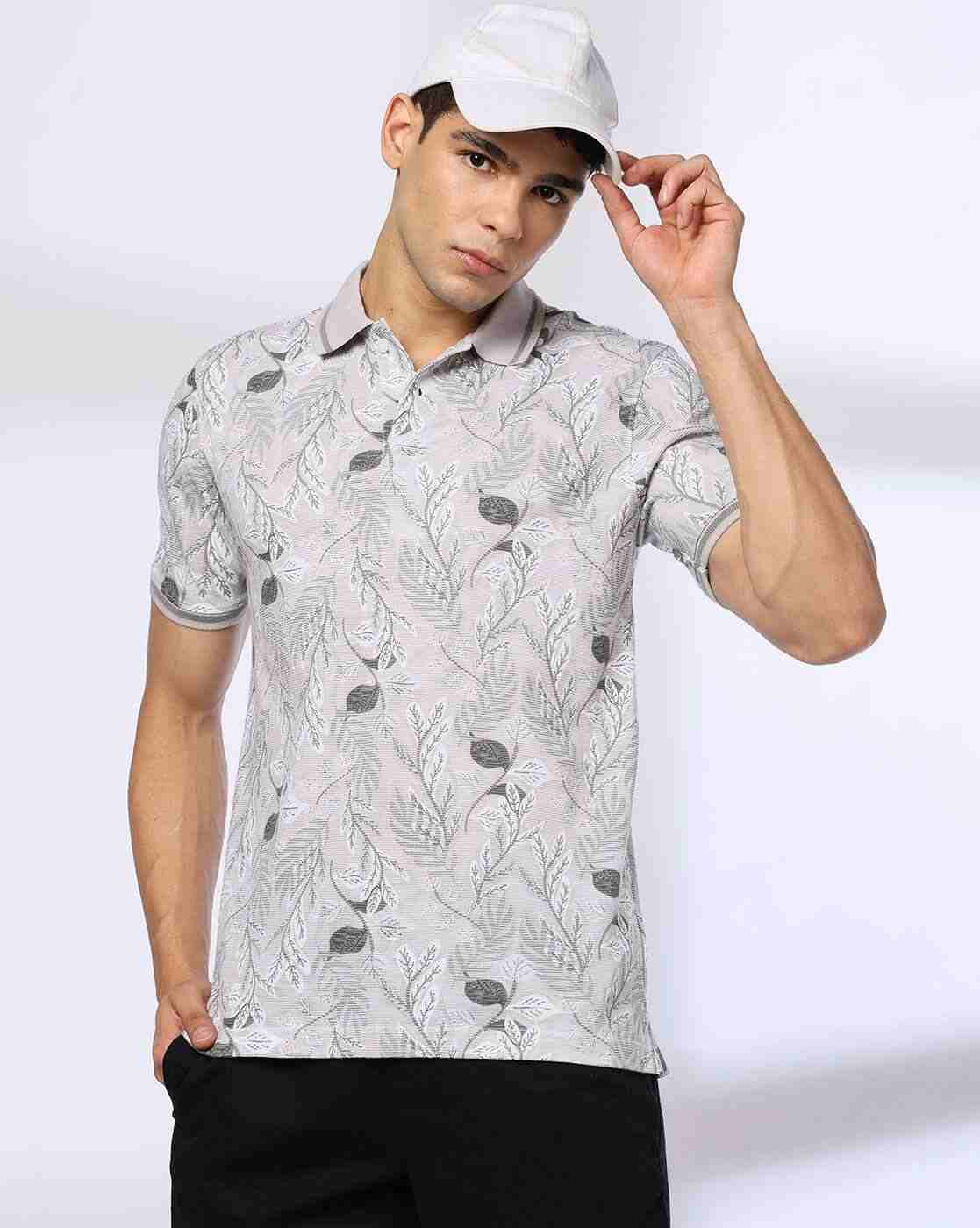 NETPLAY | Men All-Over Print Slim Fit Polo T-Shirt|0