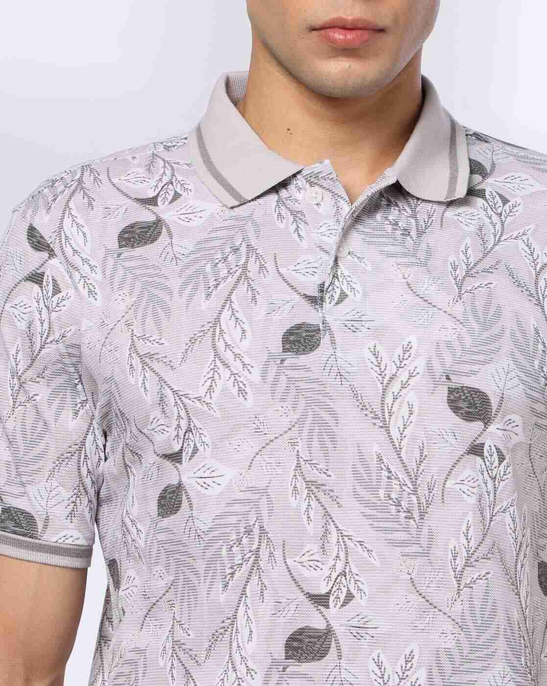 NETPLAY | Men All-Over Print Slim Fit Polo T-Shirt|4