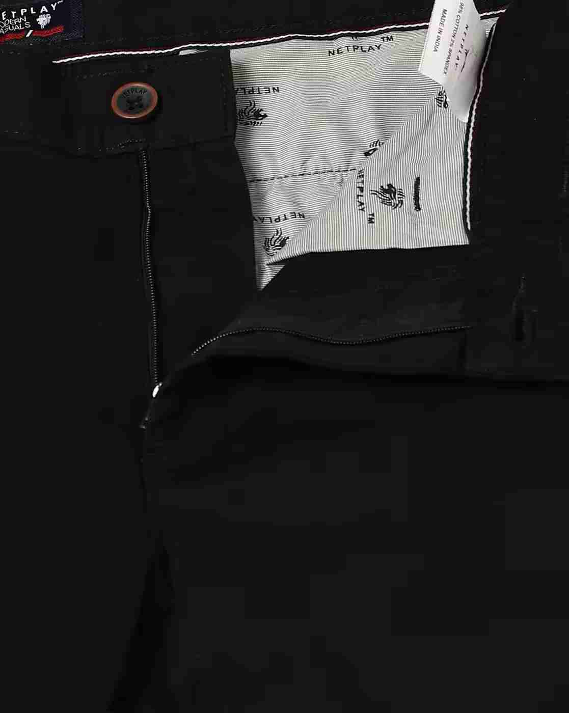 NETPLAY | Men Tapered Fit Chinos|4