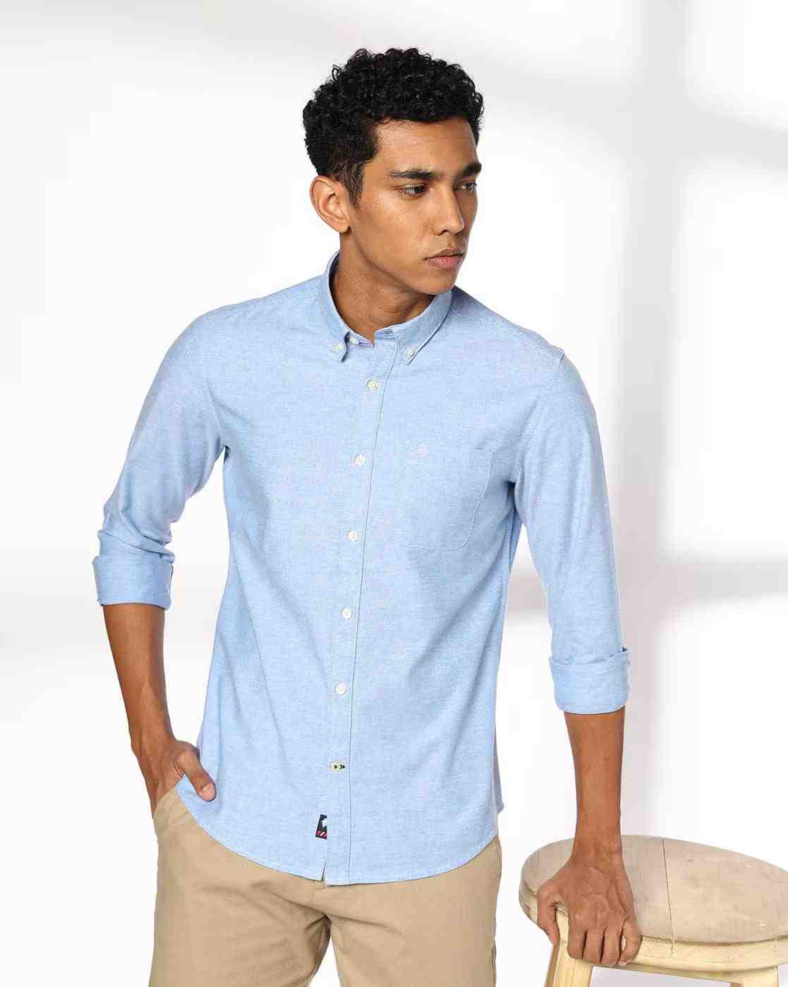 Men Slim Fit Shirt