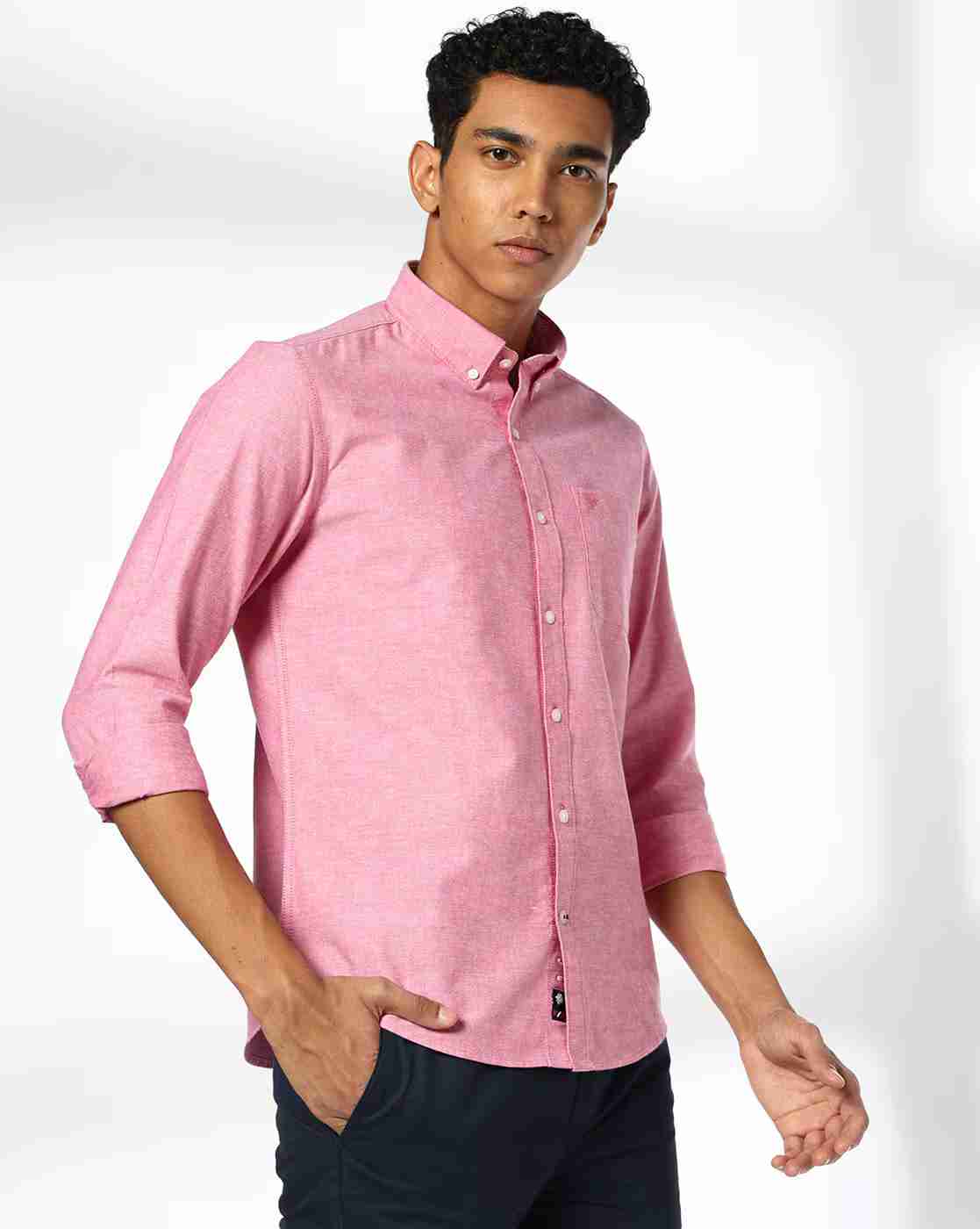 Men Slim Fit Shirt