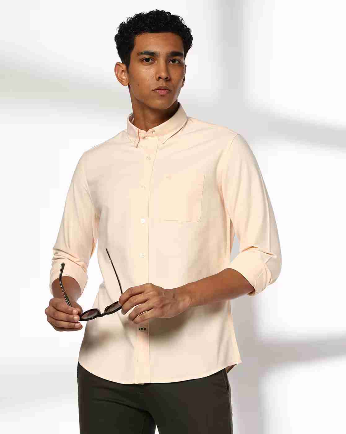 NETPLAY | Men Slim Fit Shirt|1