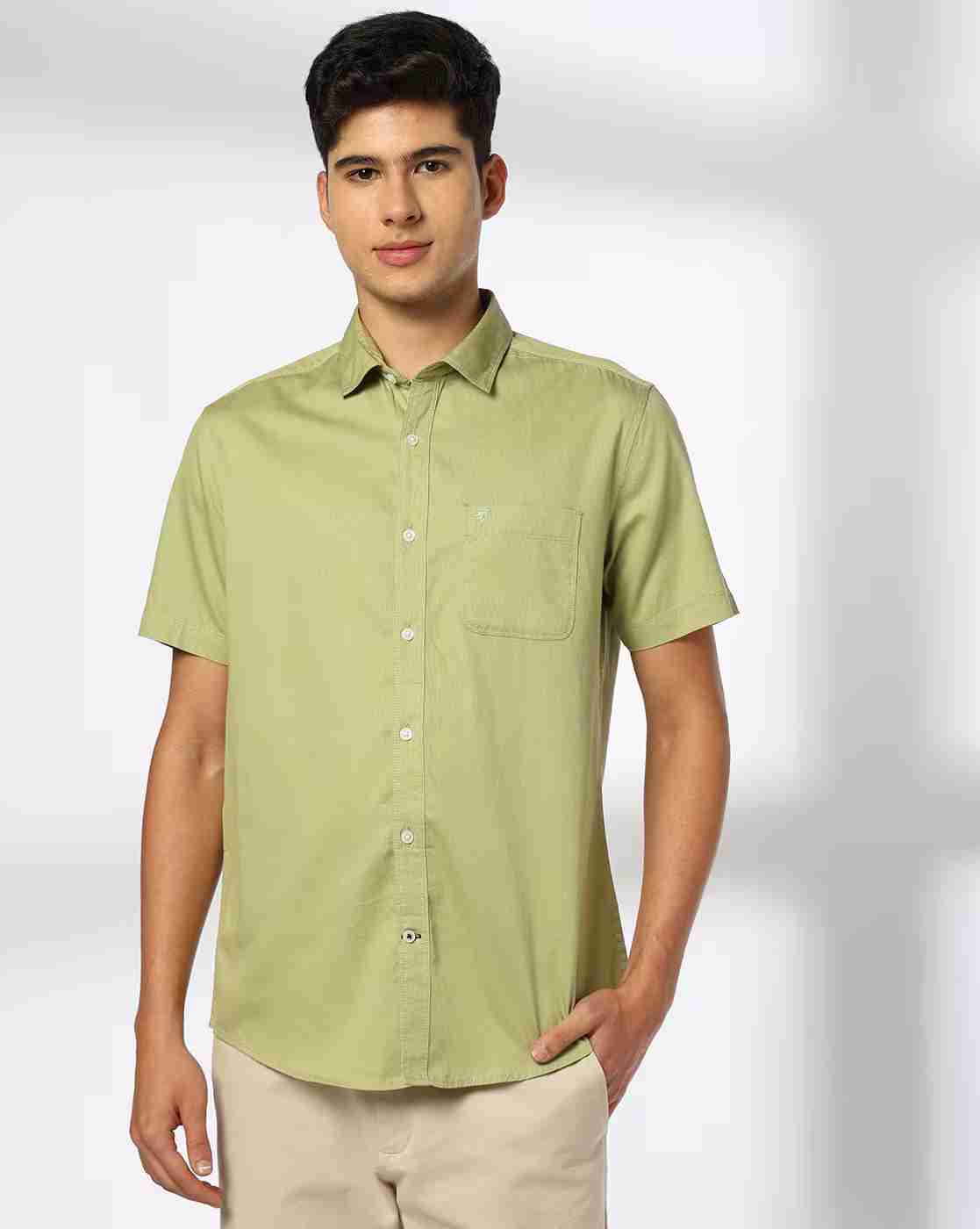 NETPLAY | Men Slim Fit Shirt|1