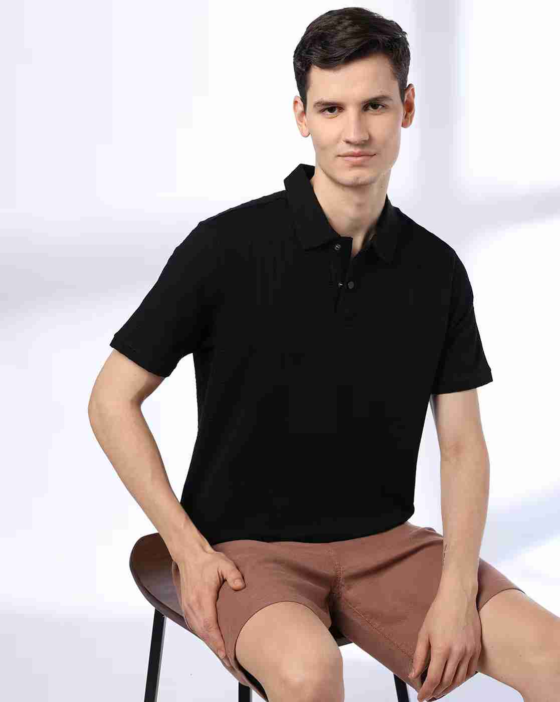 NETPLAY | Men Slim Fit Polo T-Shirt|0