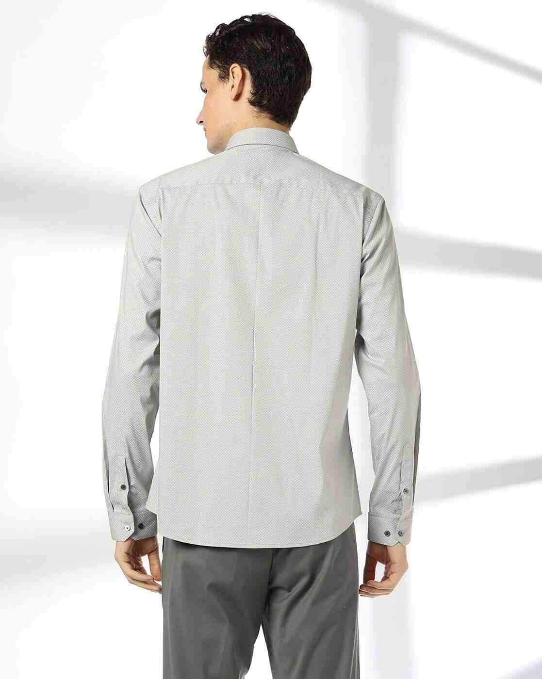NETPLAY | Men Slim Fit Shirt with Patch Pocket|2