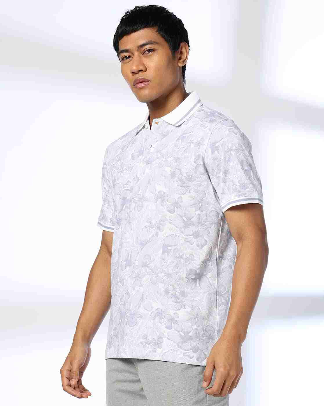 NETPLAY | Men Ultimate All-Over Print Slim Fit Polo T-Shirt|1