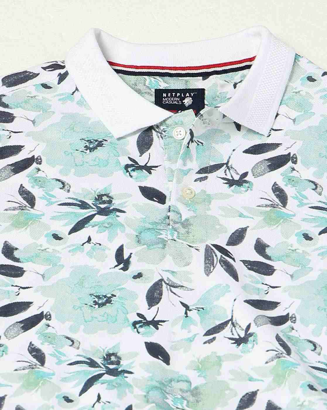 NETPLAY | Men Ultimate All-Over Print Slim Fit Polo T-Shirt|5