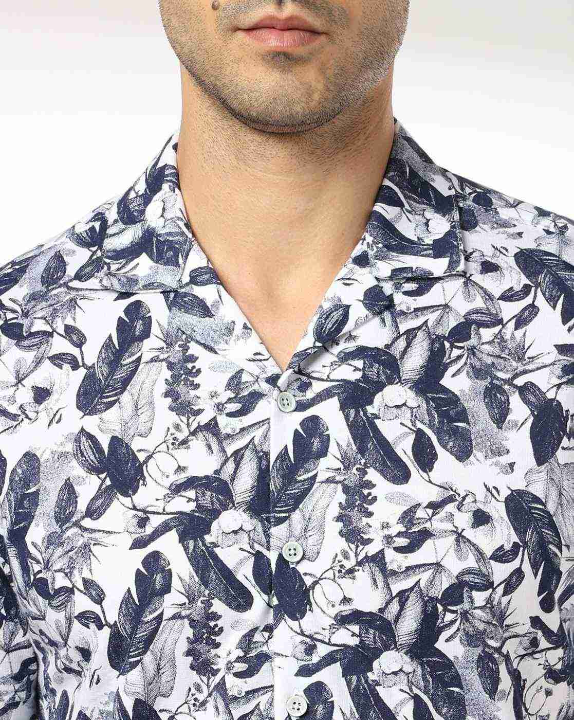 NETPLAY | Men Printed Regular Fit Shirt|3