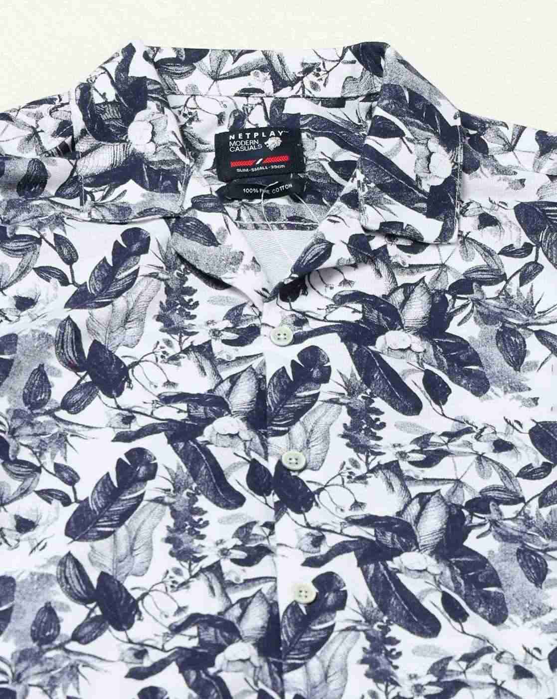 NETPLAY | Men Printed Regular Fit Shirt|4